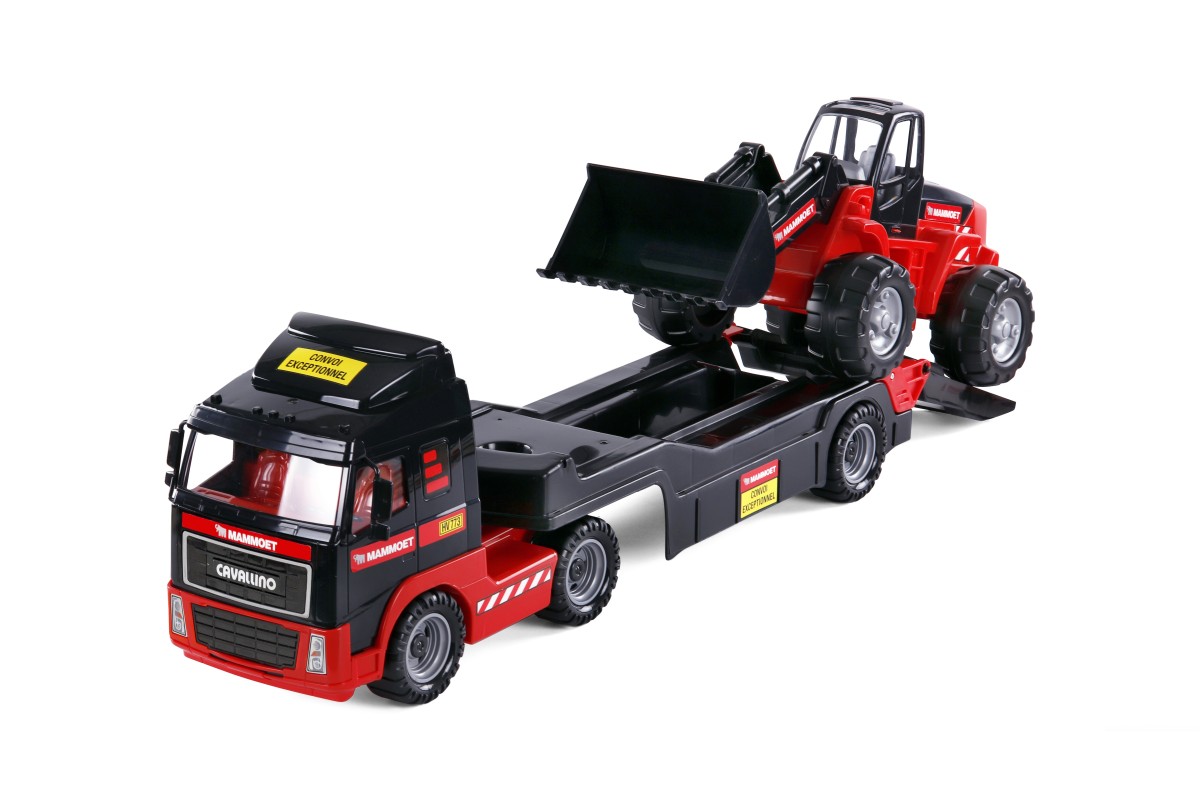 mammoet truck with trailer loader scale 116