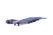 Semi Low Loader Blue with Ramps