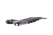 Grey Semi Low Loader with Ramps