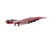 Semi Low Loader Red with Ramps