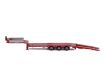 Semi Low Loader Red with Ramps