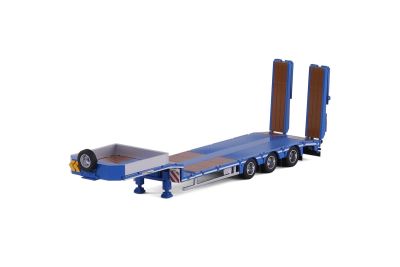 Semidieplader Blauw met Oprijbanen