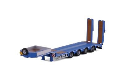 Semidieplader Blauw met Oprijbanen