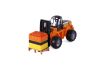 construction truck with trailer forklift with bricks 116