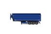 Schroot-kipper oplegger Blauw