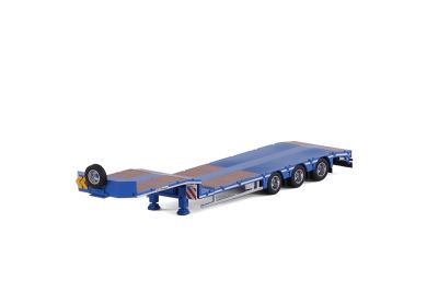 Semidieplader Blauw